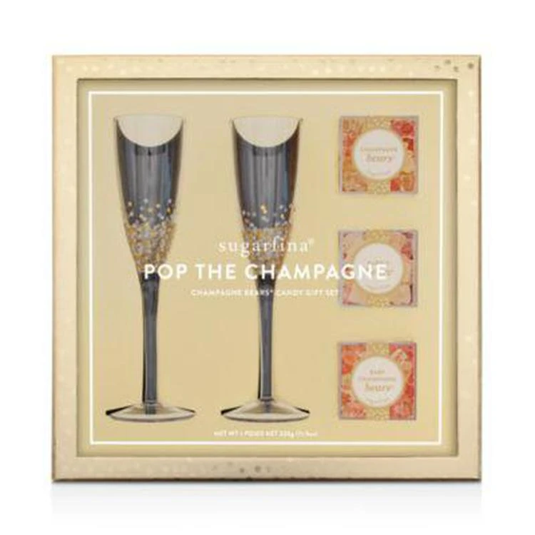 商品Sugarfina|Pop the Champagne Champagne Bears® Candy Gift Set,价格¥361,第1张图片