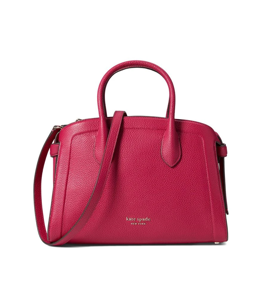 商品Kate Spade|Knott Color-Blocked Pebbled Leather Medium Zip Top Satchel,价格¥2827,第1张图片