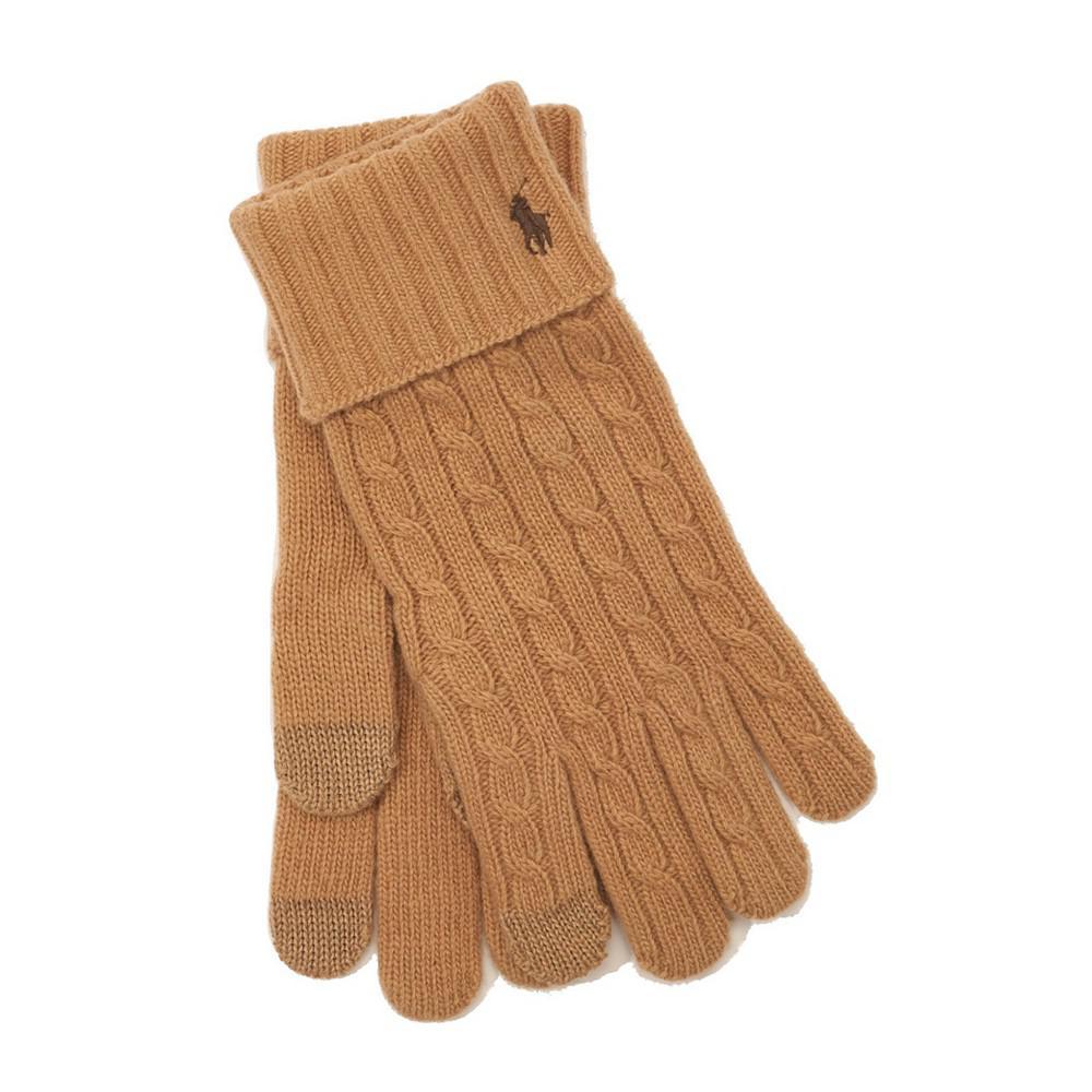 商品Ralph Lauren|Men's Classic Cable Gloves,价格¥424,第3张图片详细描述