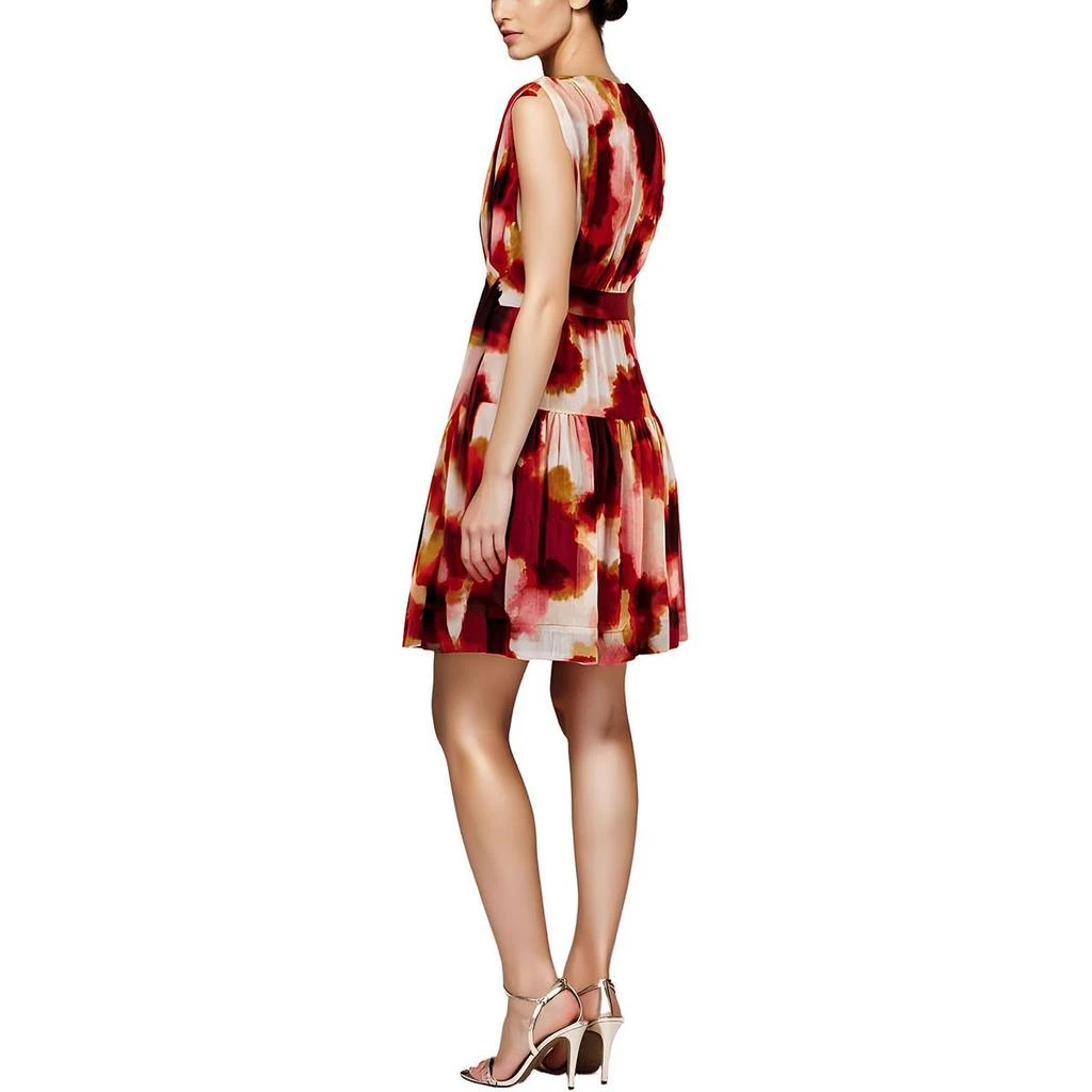 商品Taylor|Womens Belted Chiffon Cocktail And Party Dress,价格¥269,第2张图片详细描述