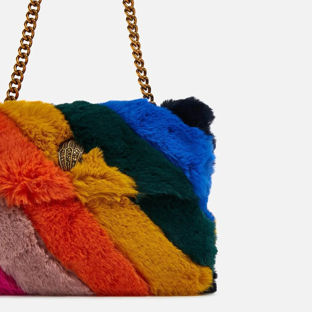 商品Kurt Geiger|Kurt Geiger London Large Kensington Faux Fur Bag,价格¥1660,第4张图片详细描述