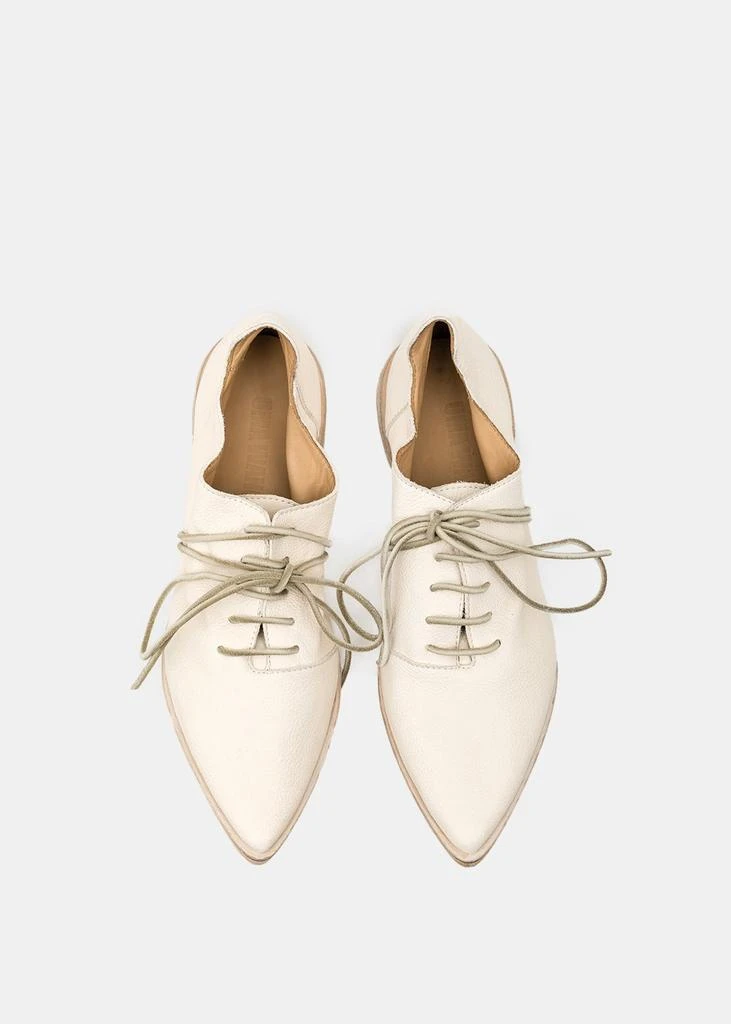 商品Uma Wang|Uma Wang Off White Morocco Laced Shoes,价格¥3856,第5张图片详细描述