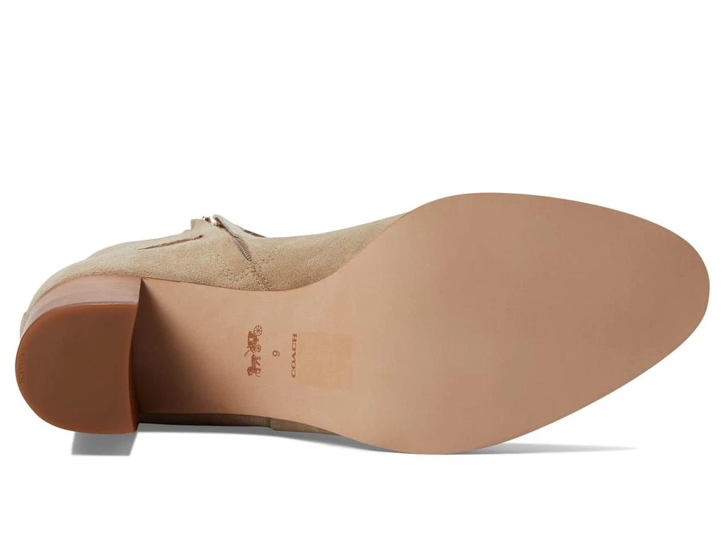 商品Coach|Olivia Suede Bootie,价格¥887,第3张图片详细描述