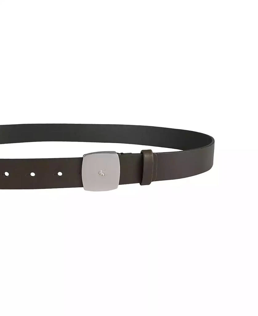 商品Calvin Klein|Women's Micro CK Logo Leather Pant Belt,价格¥357,第3张图片详细描述
