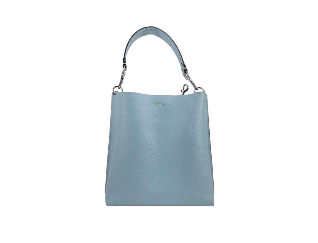 COACH (CA177) Mollie 22 Small Powder Blue Leather Bucket Handbag Purse Bag商品第2张图片规格展示