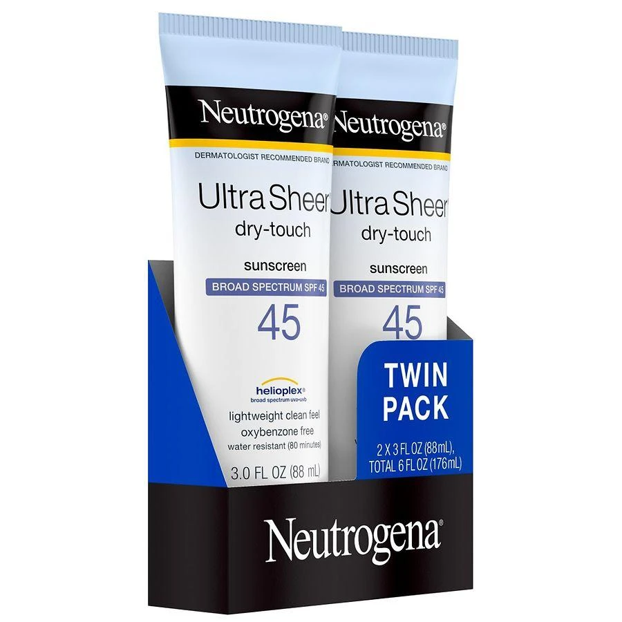 商品Neutrogena|超轻盈防水防晒乳 SPF45,价格¥149,第4张图片详细描述