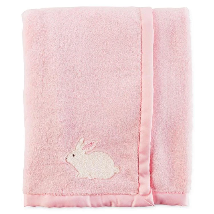 商品Carter's|Bunny Plush Blanket, Baby Girls,价格¥98,第1张图片