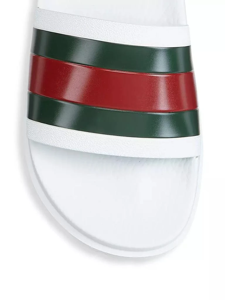 商品Gucci|Web Slide Sandals,价格¥2997,第4张图片详细描述