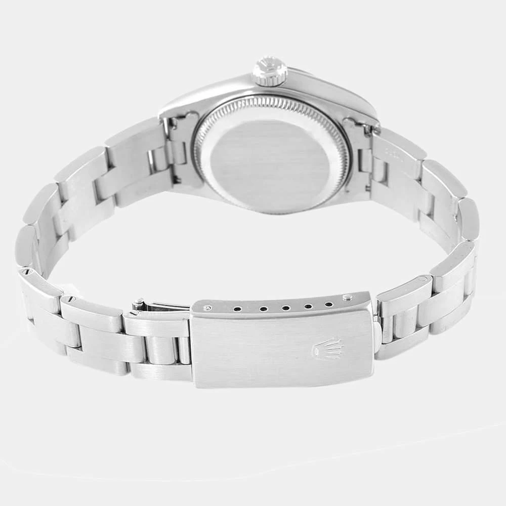 商品[二手商品] Rolex|Rolex Black Oyster Perpetual Date 69160 Women's Wristwatch 26 MM,价格¥36778,第5张图片详细描述