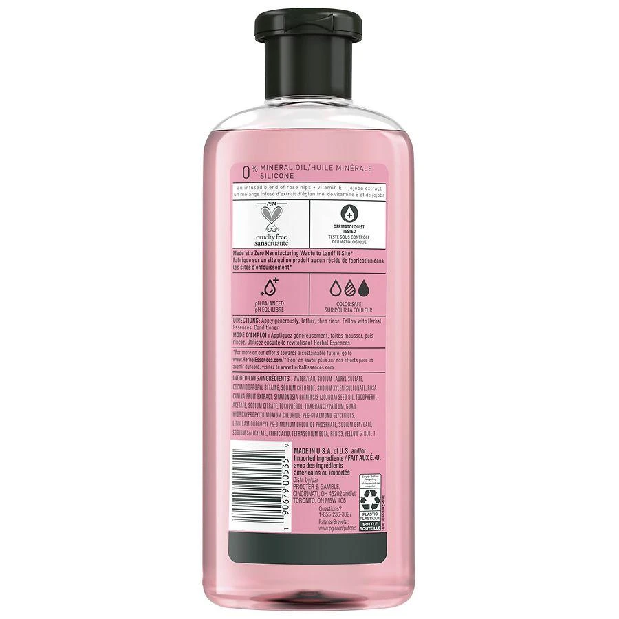 Rose Hips Smooth Shampoo Luscious floral bouquet with rose petal top notes 商品