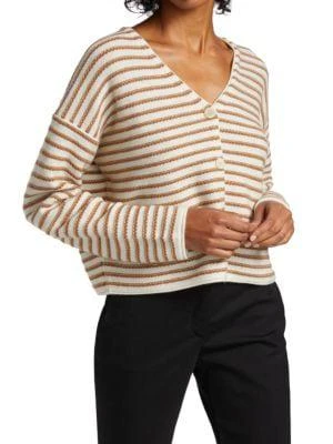 商品Theory|Striped Boxy Cardigan,价格¥503,第1张图片