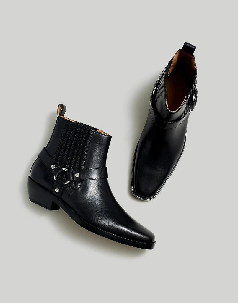 商品Madewell|The Santiago Western Ankle Boot,价格¥396,第1张图片