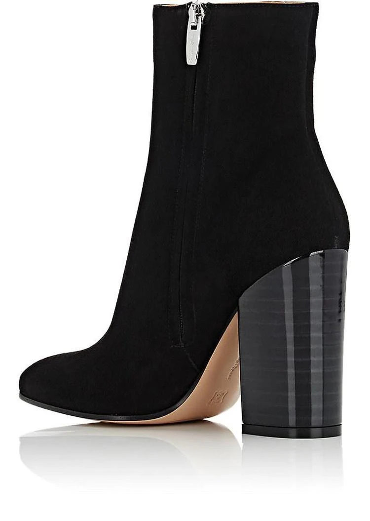 商品Gianvito Rossi|Lacquered-Heel Ankle Boots,价格¥3191,第3张图片详细描述