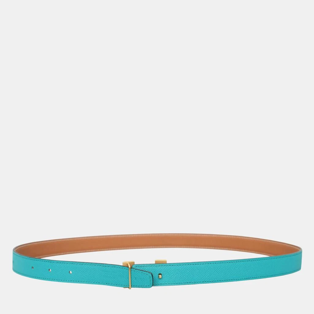 商品[二手商品] Hermes|Hermes Brown Epsom, Swift Leather Mini Constance 24 Reversible Belt,价格¥5351,第4张图片详细描述