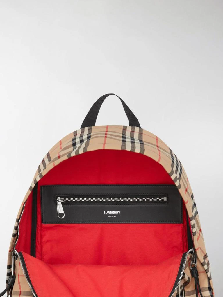 商品Burberry|BURBERRY - Vintage Check Motif Backpack,价格¥7306,第4张图片详细描述
