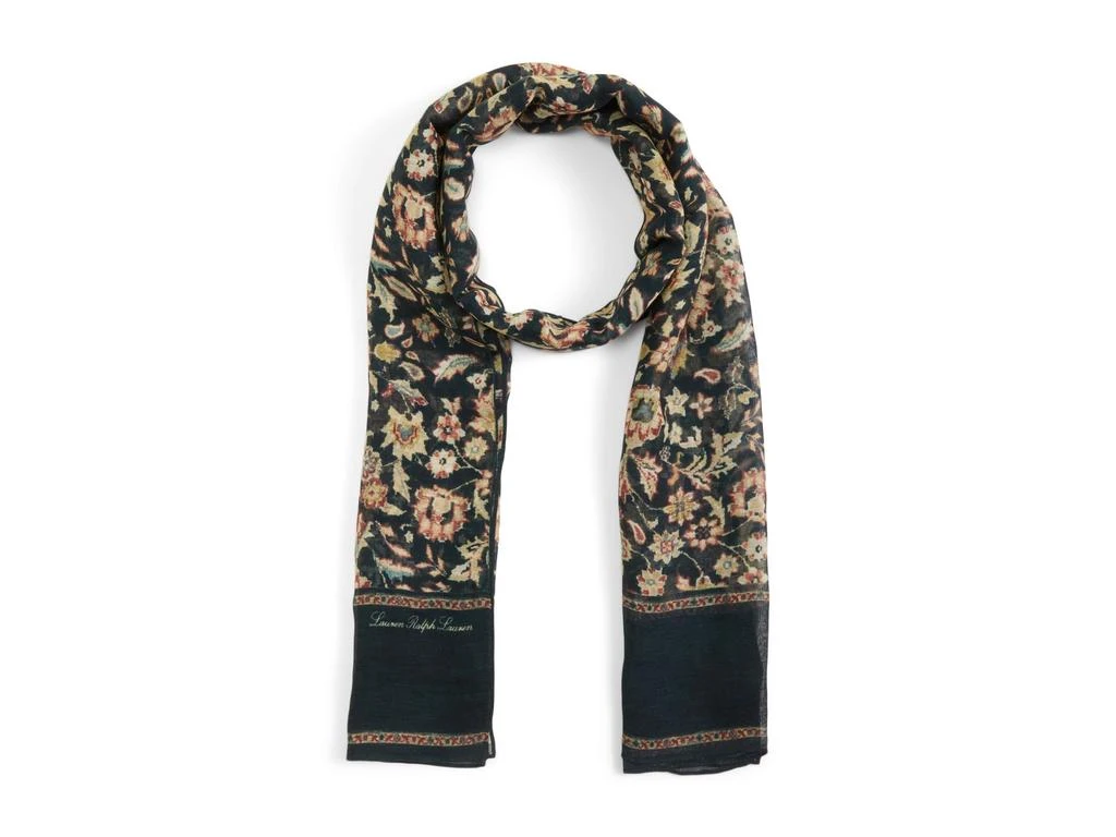 商品Ralph Lauren|Tapestry Floral Wrap,价格¥509,第2张图片详细描述