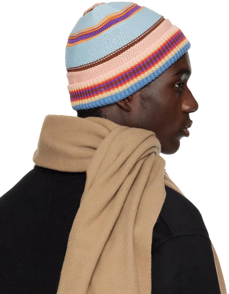 商品Acne Studios|Multicolor Stripe Knit Beanie,价格¥418,第3张图片详细描述