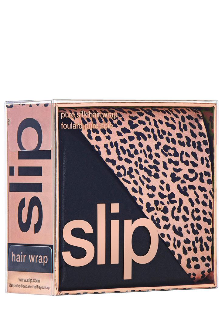 Slip Pure Silk Hair Wrap - Wild Leopard商品第2张图片规格展示