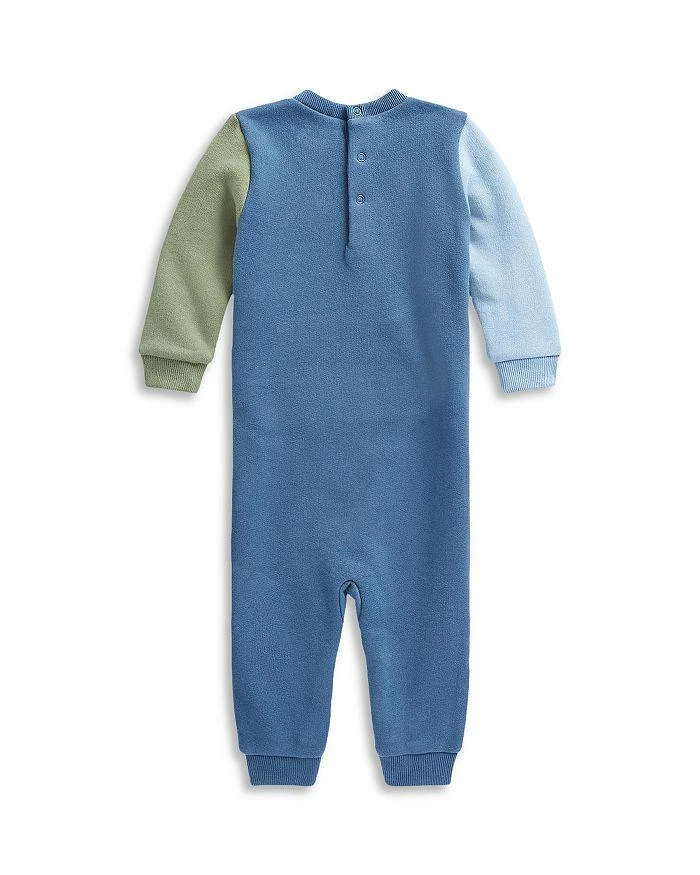 商品Ralph Lauren|Boys' Color Blocked Fleece Coverall - Baby,价格¥276,第2张图片详细描述