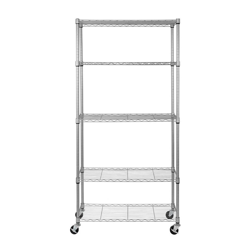 商品Seville Classics|UltraDurable 5-Tier NSF Steel Wire Shelving System,价格¥965,第5张图片详细描述