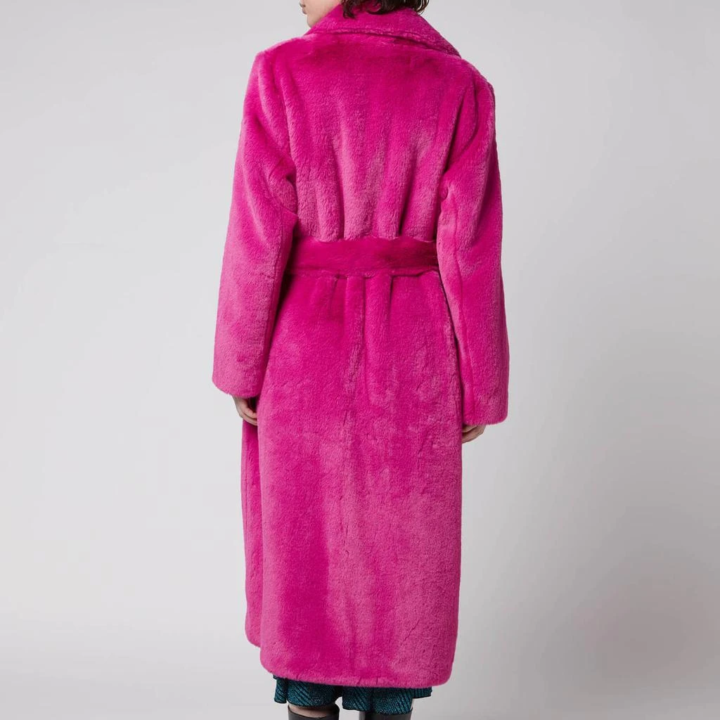 商品STAND STUDIO|Stand Studio Women's Faux Fur Koba Juliet Long Coat - Hot Pink,价格¥1257,第2张图片详细描述
