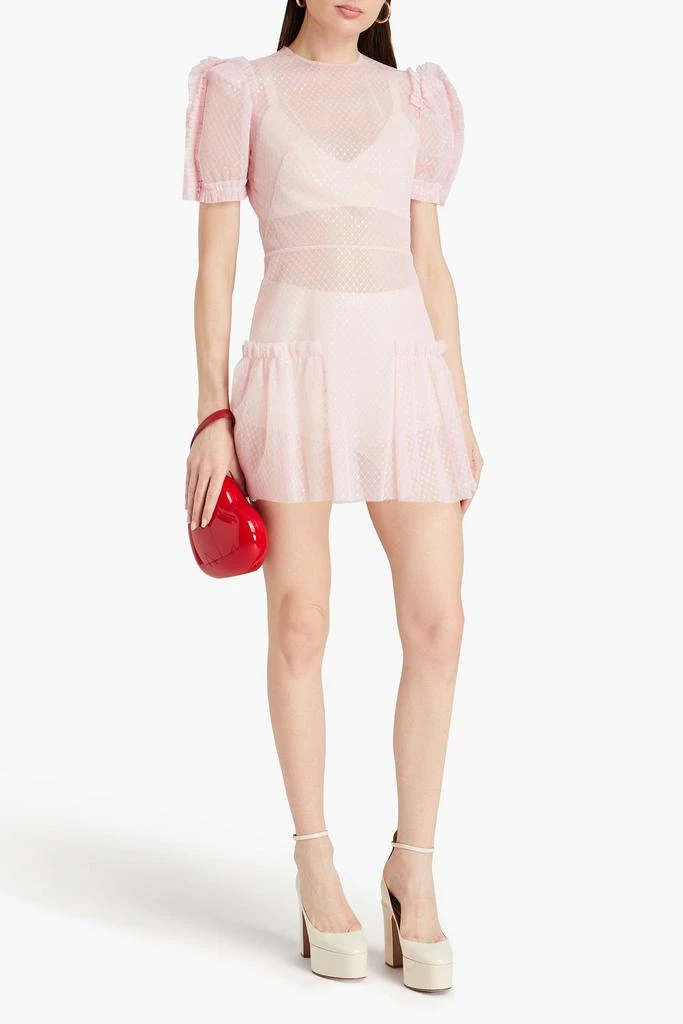商品The Vampire's Wife|The Fairy Goddess embellished tulle mini dress,价格¥1617,第2张图片详细描述