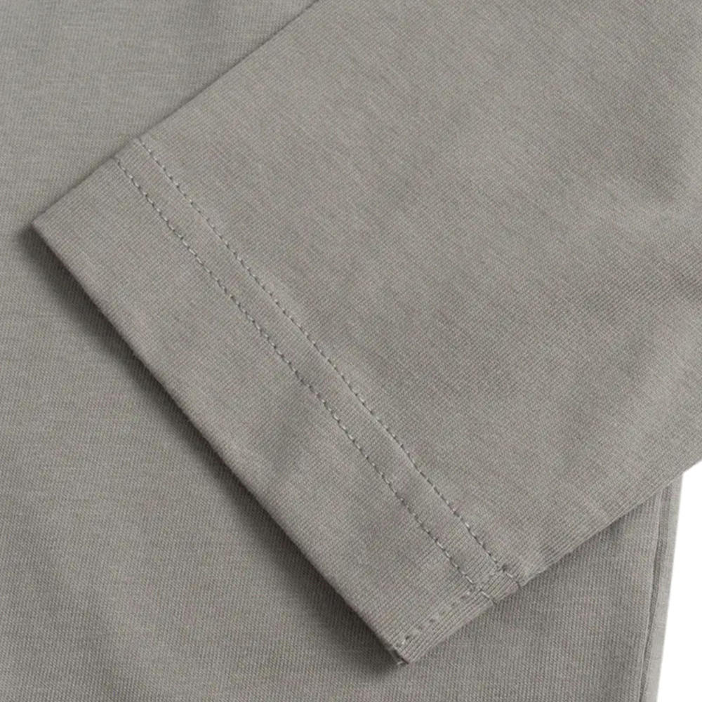 PALM ANGELS 男士灰色长袖T恤 PMAB002-4012-0888商品第2张图片规格展示