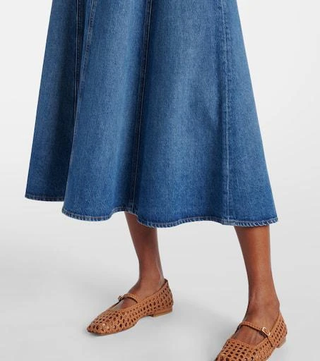 商品Ulla Johnson|Uma牛仔中长半身裙,价格¥5836,第5张图片详细描述