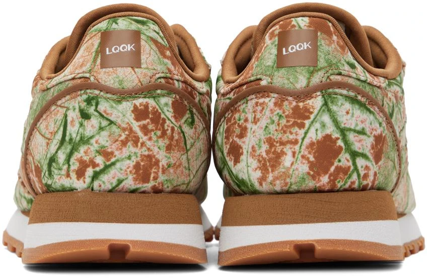 商品Reebok|Tan & Green LQQK Edition Sneakers,价格¥350,第2张图片详细描述