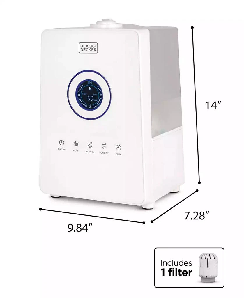 5.5L Ultrasonic Humidifier Remote Ctrl - White 商品