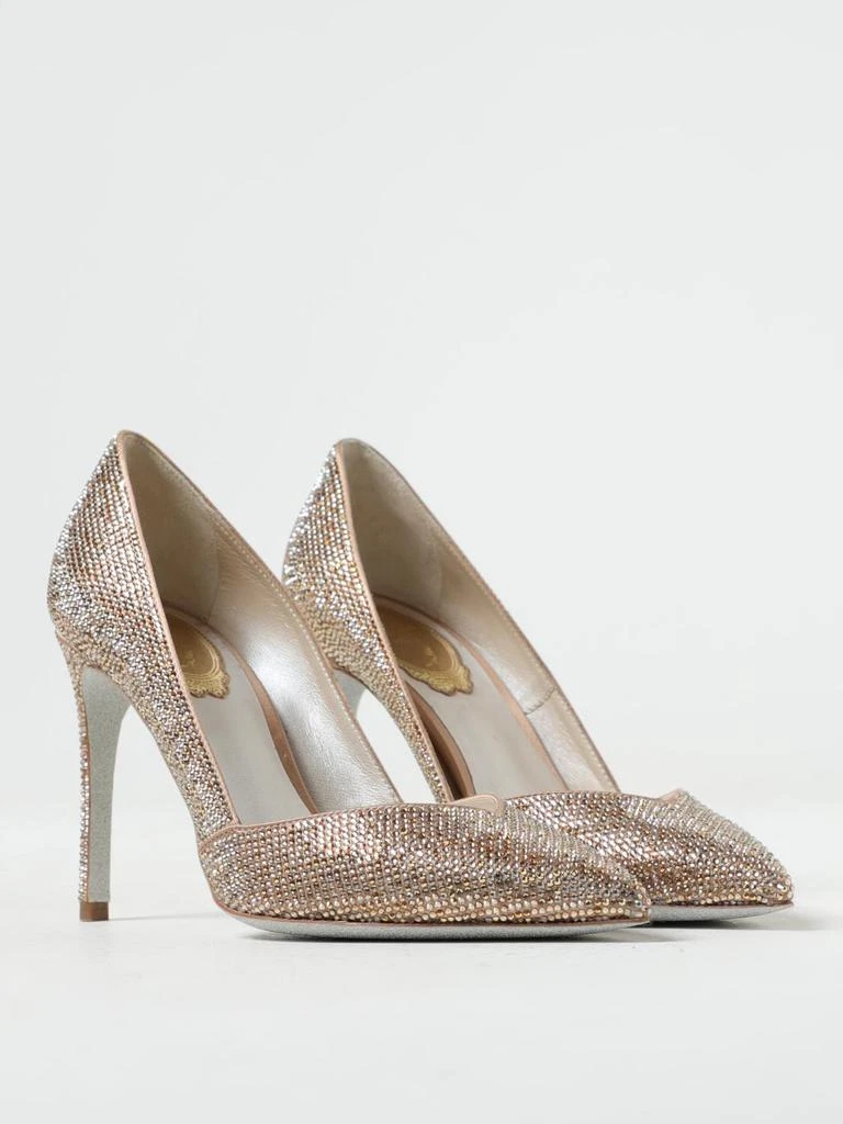 商品Rene Caovilla|René Caovilla Vivienne pumps in satin with rhinestones,价格¥11200,第2张图片详细描述