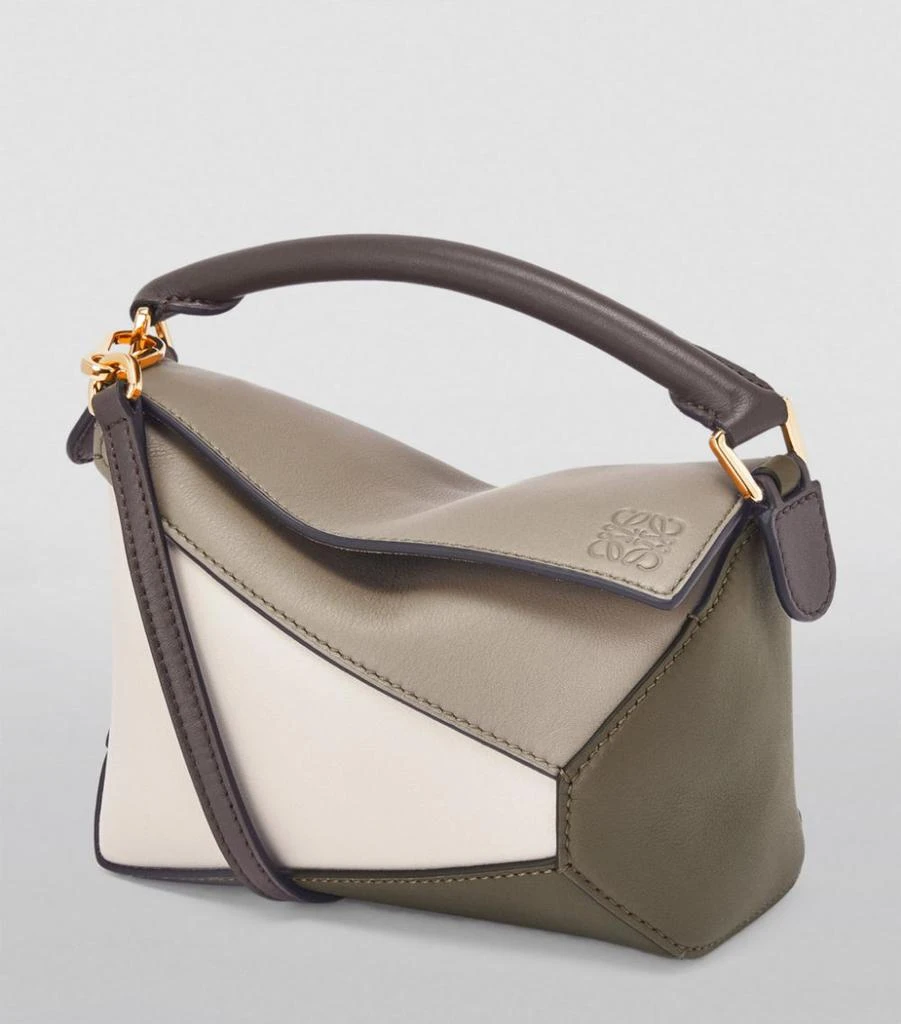 商品Loewe|Mini Leather Puzzle Edge Top-Handle Bag,价格¥18283,第5张图片详细描述