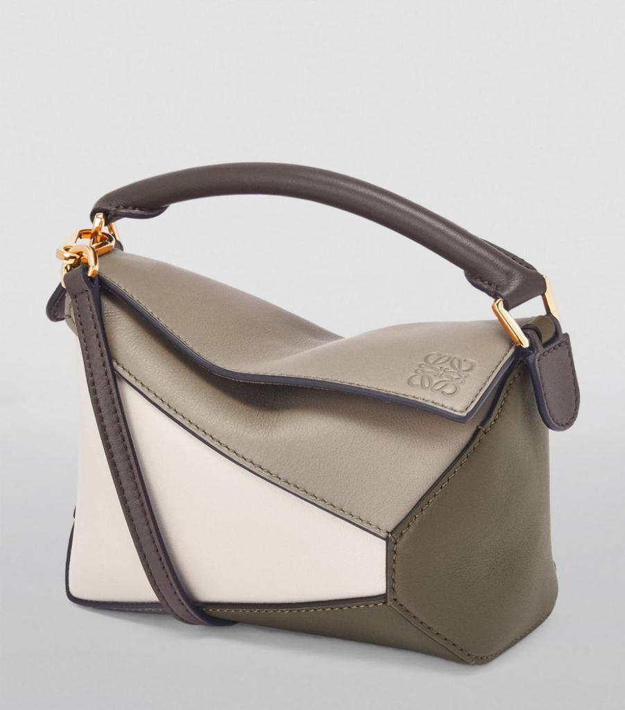 商品Loewe|Mini Leather Puzzle Edge Top-Handle Bag,价格¥17889,第7张图片详细描述