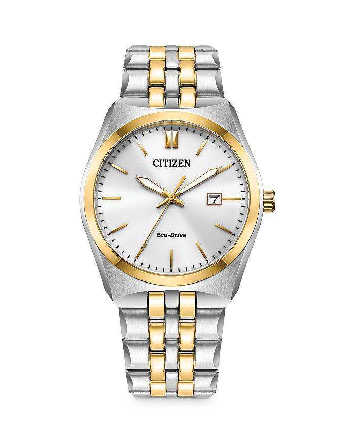 商品Citizen|Eco-Drive Corso Men's Stainless Steel Watch, 40mm,价格¥2321,第3张图片详细描述