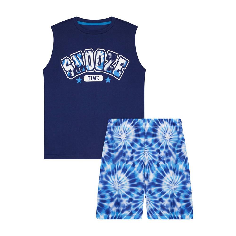 Big Boys Tank Top and Shorts Pajama Set, 2 Piece商品第1张图片规格展示