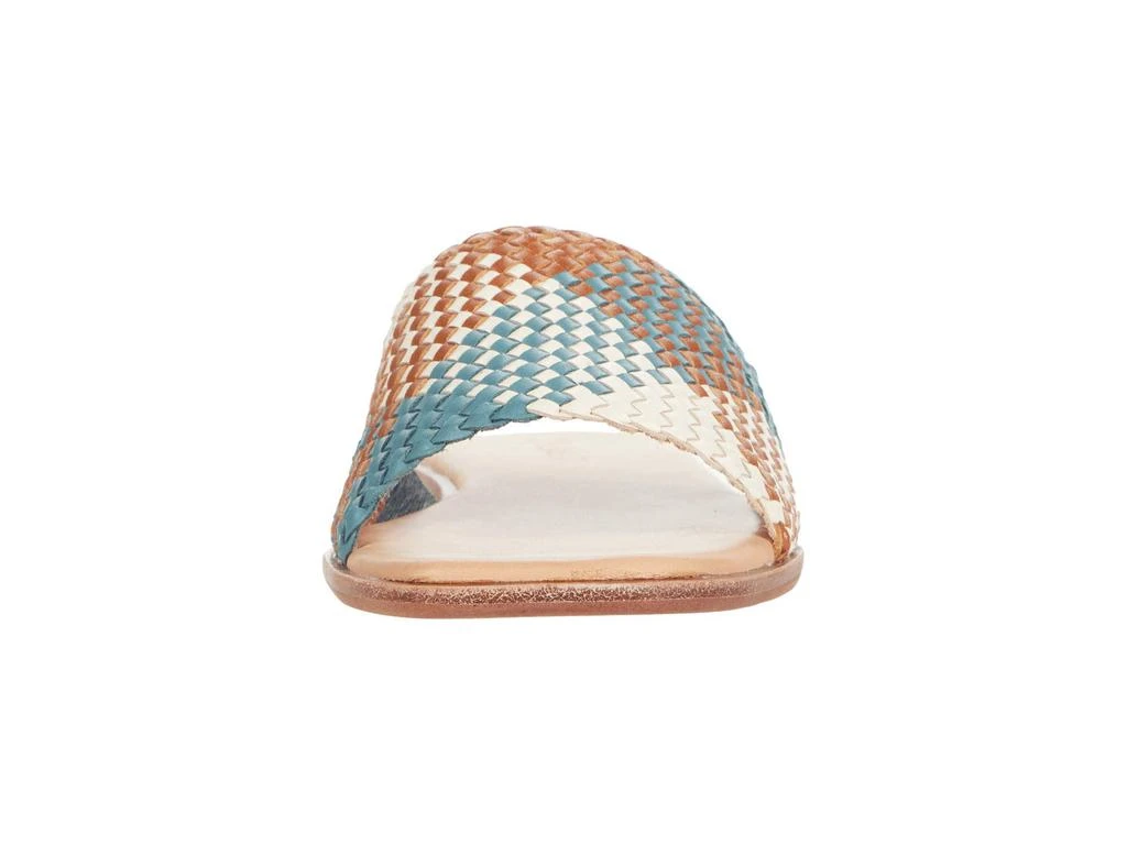 Lianne Flat Slide in Woven Leather 商品