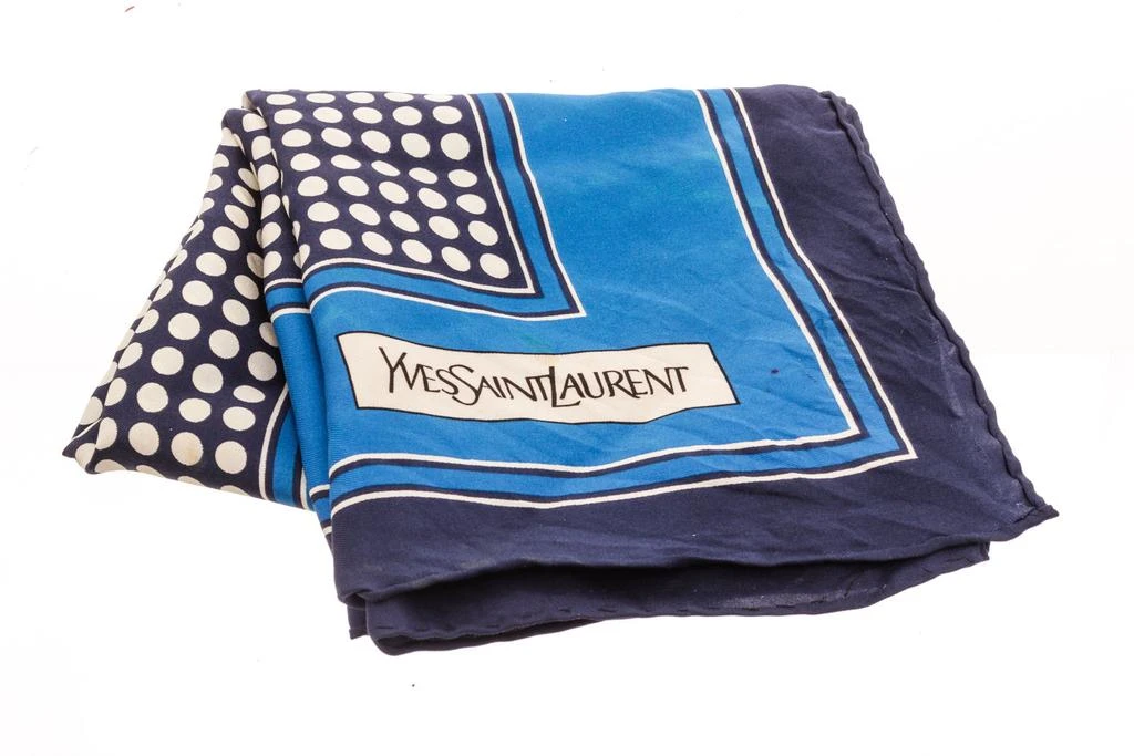 商品[二手商品] BVLGARI|Yves Saint Laurent Multicolor Mini Scarf,价格¥3125,第4张图片详细描述