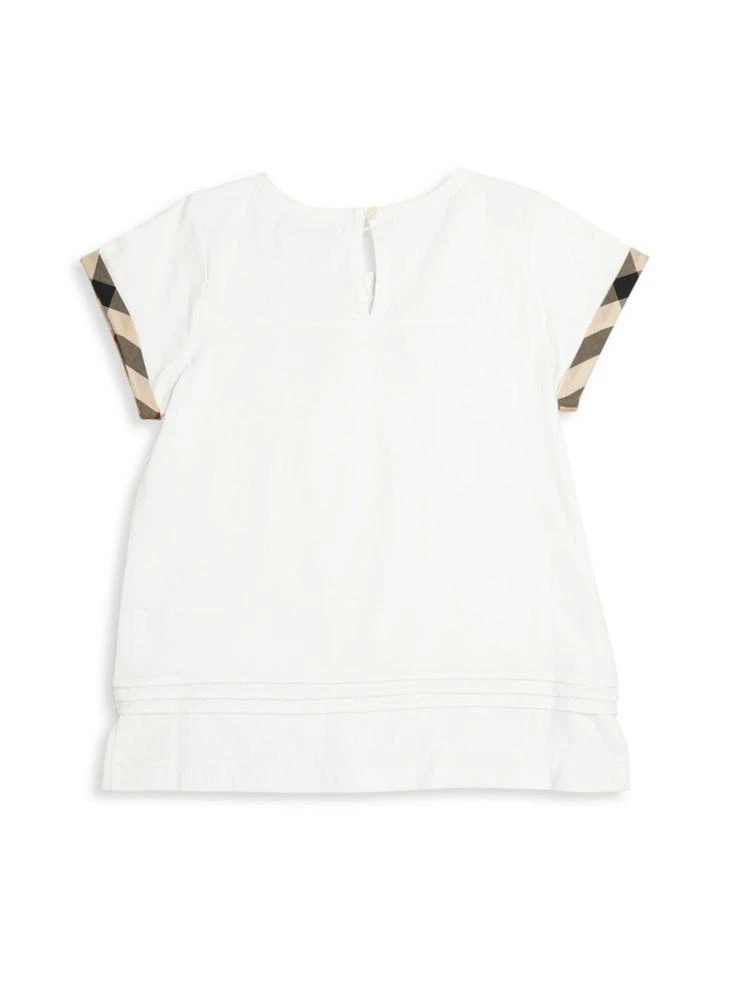 商品Burberry|Burberry - Little Girl's & Girl's Gisselle Check Tee,价格¥442,第2张图片详细描述