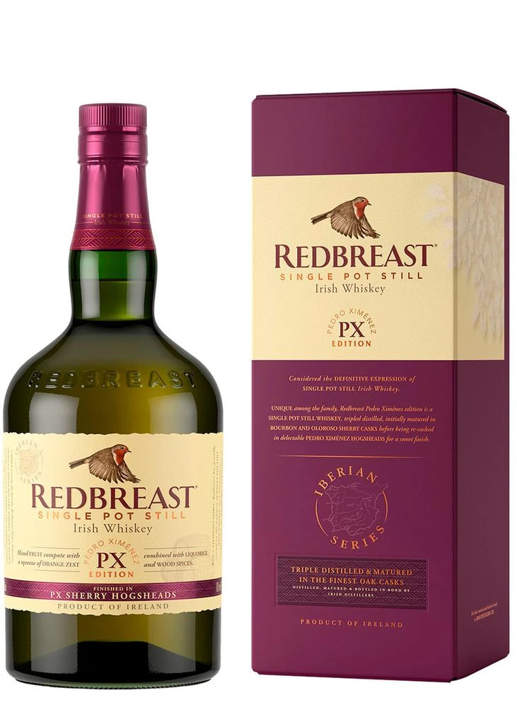 商品Redbreast|PX Edition Single Pot Still Irish Whiskey,价格¥1059,第1张图片