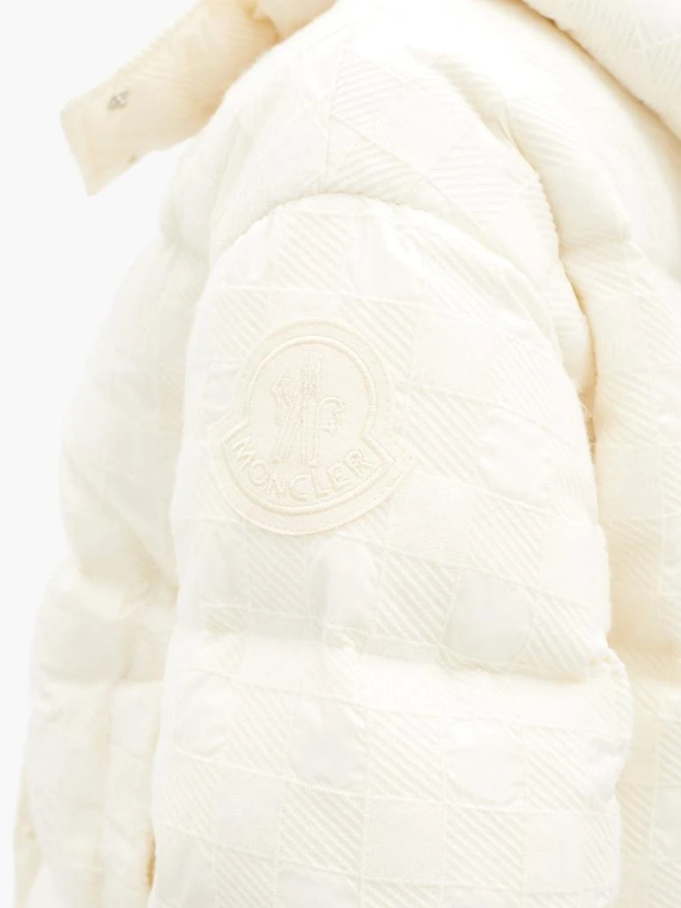 商品Moncler|Daos check-jacquard quilted down jacket,价格¥19711,第4张图片详细描述