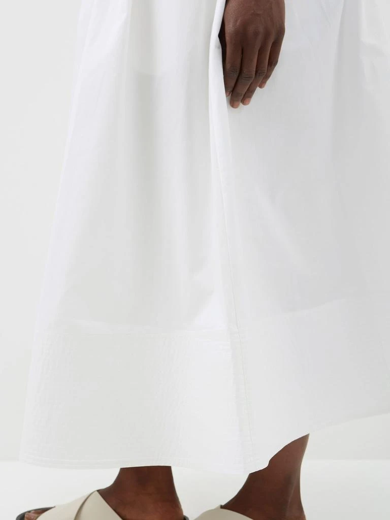 商品CO|High-rise cotton-poplin midi skirt,价格¥2794,第3张图片详细描述