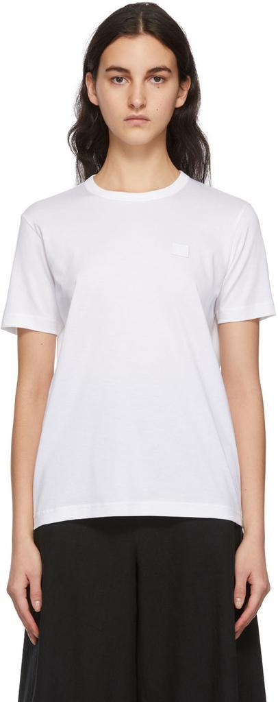 商品Acne Studios|White Slim Fit T-Shirt,价格¥769,第1张图片