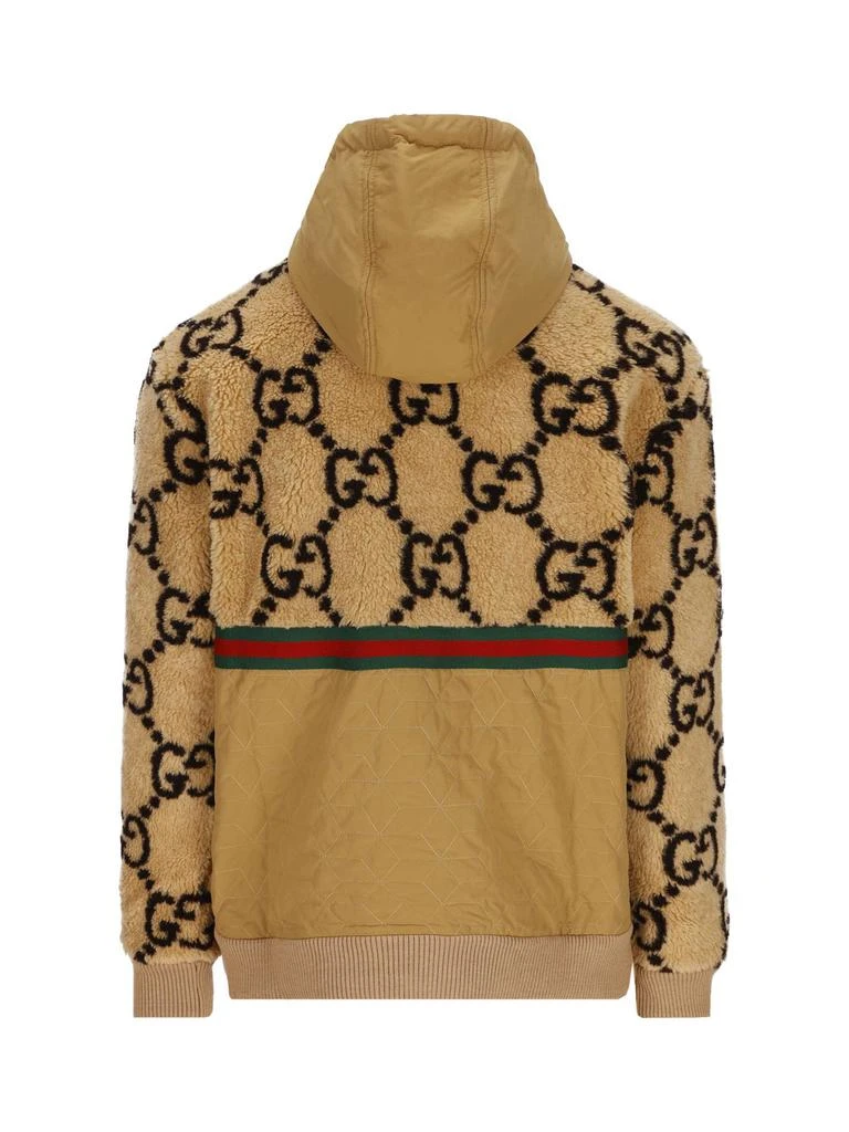 商品Gucci|Gucci GG Jacquard Long-Sleeved Jacket,价格¥14388,第2张图片详细描述