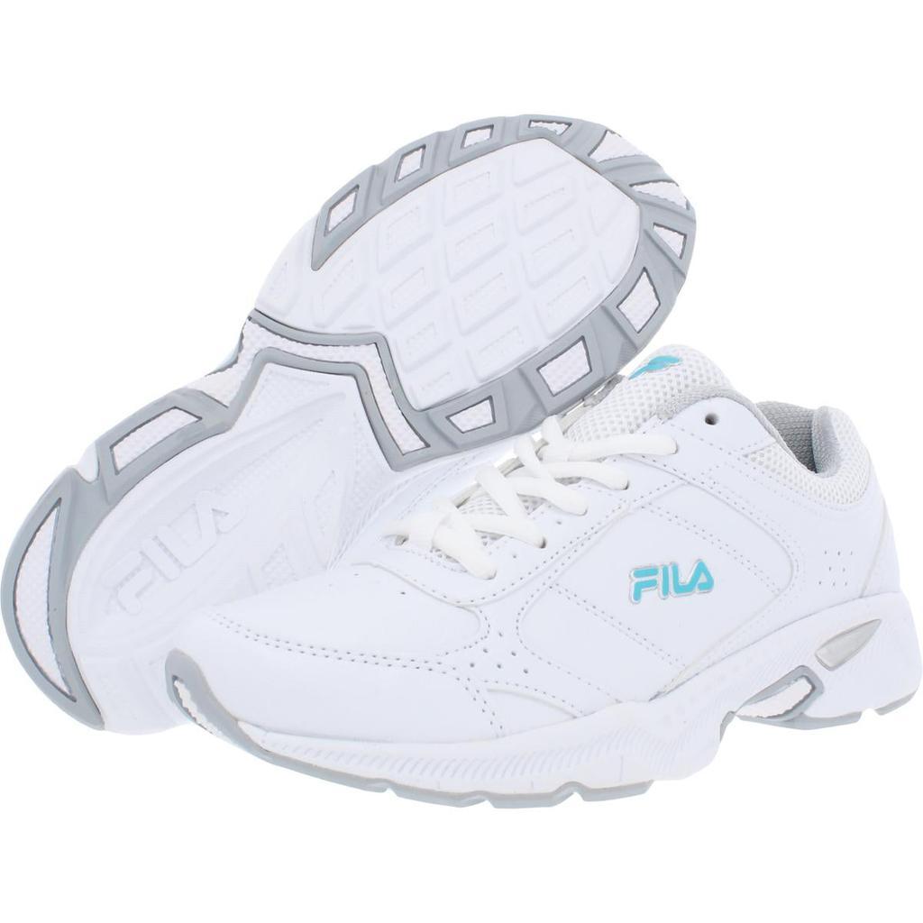 商品Fila|Fila Womens Memory Valant 5 Faux Leather Fitness Trainers,价格¥198,第5张图片详细描述