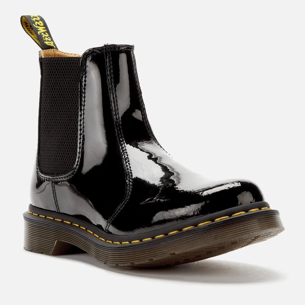 商品Dr. Martens|Dr. Martens Women's 2976 Patent Lamper Chelsea Boots - Black,价格¥570,第3张图片详细描述