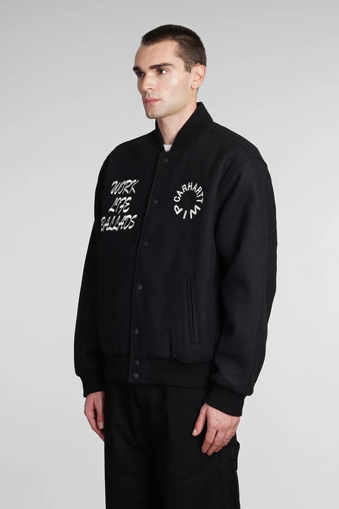 商品Carhartt|Bomber In Black Polyester,价格¥2457,第4张图片详细描述