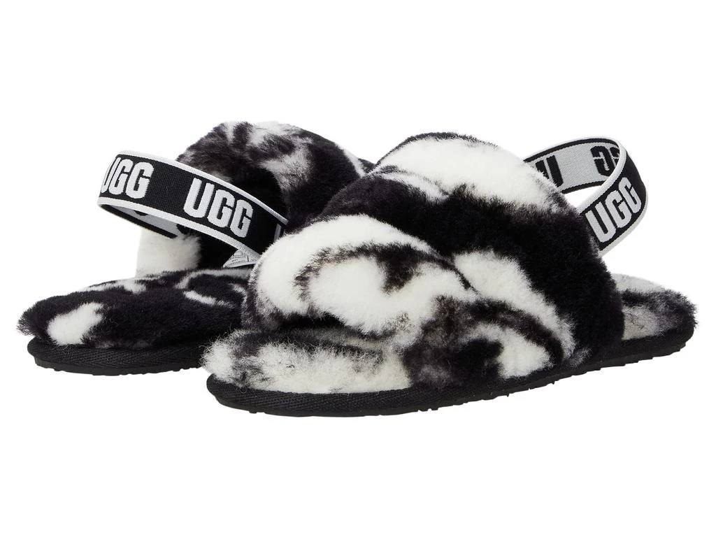 商品UGG|Fluff Yeah Slide Marble (Toddler/Little Kid),价格¥178,第1张图片