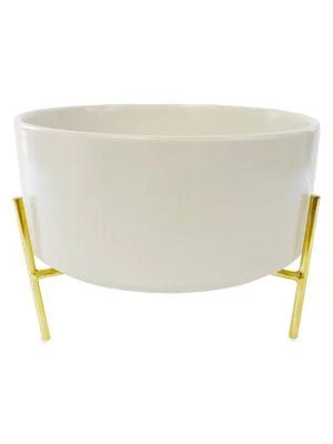 商品Bark by Dog|Fashion Ceramic Dog Bowl with Stand,价格¥393,第1张图片