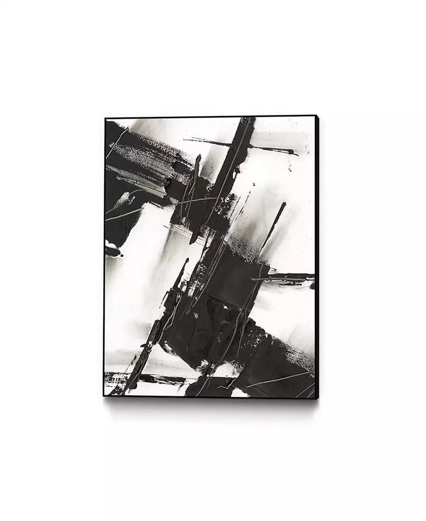 商品Giant Art|40" x 30" Diagonal Matrix I Art Block Framed Canvas,价格¥2523,第1张图片