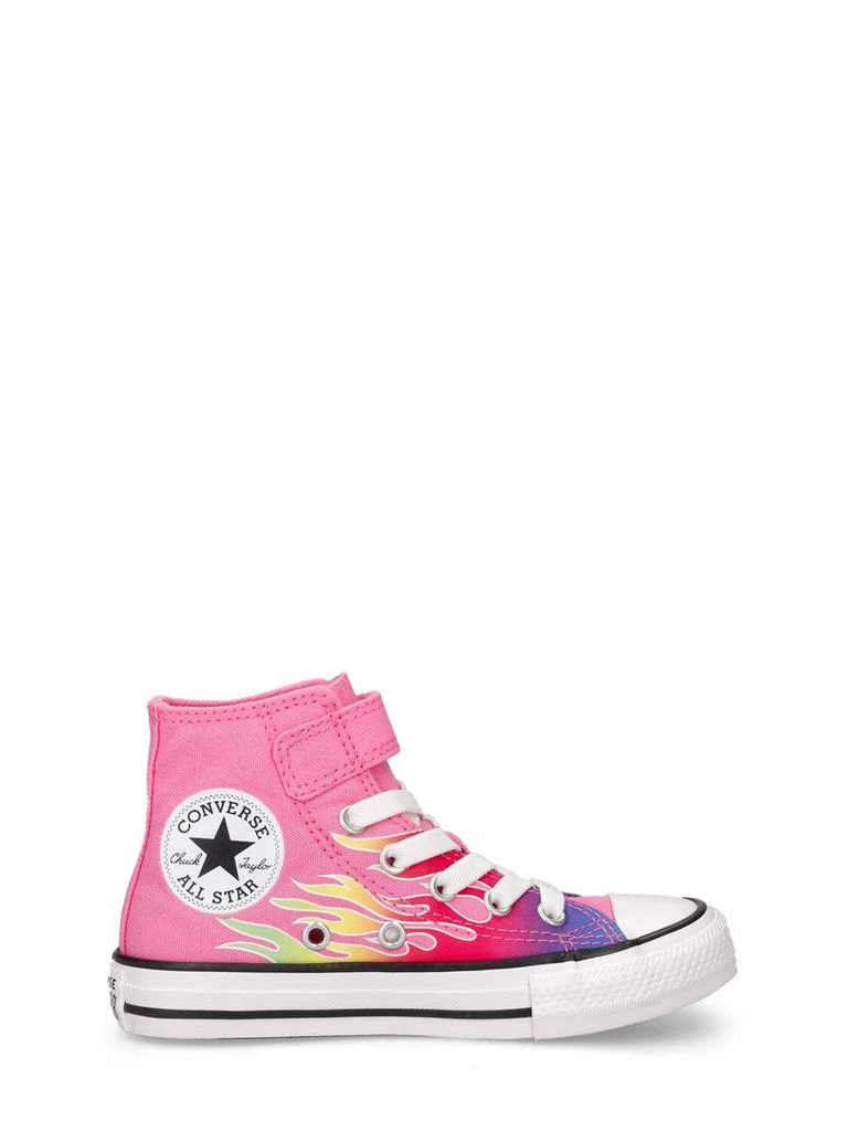 商品Converse|Flame Printed Lace-up High Sneakers,价格¥207,第1张图片